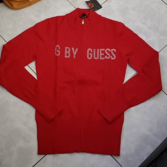 G by Guess Full Zip Sweater, Size S - Picture 1 of 12